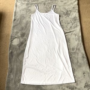 White Slip Dress